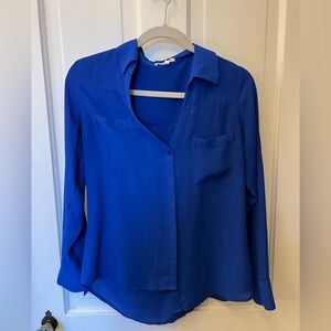 Express blue Portofino blouse